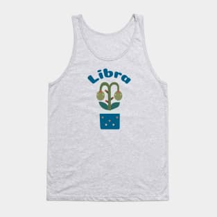 Libra-Zodiac Lovely Universe tree Tank Top